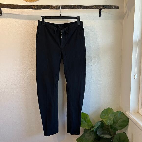 Devoa RARE Avant-Garde Cotton Handmade Japan Zipper Chain Jeans Size Large - Picture 1 of 14